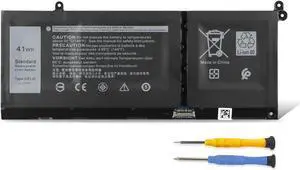 MULS G91J0 41Wh Laptop Battery for Dell Inspiron 13 5310 14 5410 14 Plus 7420 15 3510 3511 5510 16 5625 14 5410 2-in-1 Latitude 3320 3330 Vostro 5620 13 5310 14 3420 15 3510 V6W33 Laptop 3467mAh