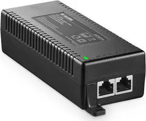 MokerLink Gigabit PoE Injector, 802.3af/at/bt 60W, 10/100/1000Mbps Ethernet, Plug & Play, Distance Up to 100 Meters (328 ft.)