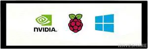 7.9 Inch HDMI Touchscreen Display, 400x1280 IPS Capacitive LCD, 5-Point Touch, Toughened Glass, for Raspberry Pi, Jetson Nano, Windows 11/10/8/7, Driver-Free Monitor