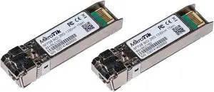 Mikrotik XS+2733LC15D Pair of bidirectional SFP/SFP+/SFP28 Modules 1/10/25G 15km 1270nm + 1330nm