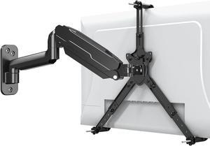 MOUNT PRO Single Monitor Wall Mount for 13 to 32 Inch Computer Screens and Universal Non-VESA Monitor Mount Adapter