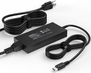 VHBW 240W USB Tip Charger for MSI GP77 GS77 GE76 GE66 GP76 GP66 MS-17K3 A20-240P2A A240A007P S93-0409410-C54 Stealth 17 14 Studio Creator Z16 HX CreatorPro Z16P Z17 RTX 4090 4080 4070 Power Supply