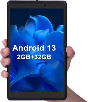 C idea 8 Inch Tablet with Android 13,Youth Tablet PC with Blue Light Screen WiFi Dual Camera 32GB+512GB Expanded HD IPS Safety Eye Protection for Teens and AdultsBlack