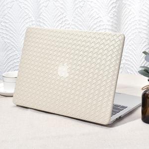 Seorsok Compatible with MacBook Air 13 Inch Case2022 2021 2020 2019 2018 Release A1932 A2179 M1 A2337 Touch ID,Elegant Plastic Hard Shell Case&Transparent Keyboard Cover,Beige Tartan PVC Leather