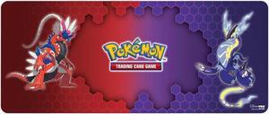 Ultra PRO - Koraidon & Miraidon 6ft Table Mat for Pokémon, Perfect as Oversized Desk Mat, or Mouse Pad for Gaming, Features Colorful Vibrant Awtwork, Soft Fabric Top Protects Cards from Scuffs