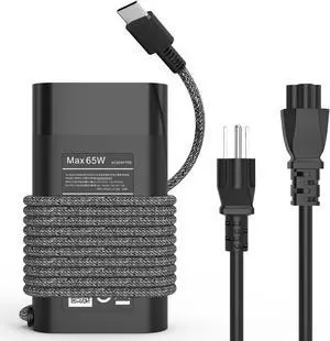 65W USB C Charger for HP ZBook Firefly 14'' 15 16'' G11 G10 G9 G8 G7 Omnibook X 14-fe0000 Omnibook Ultra 14t-fh000 fd0087nr Flip 2 in 1 14t-fh000 Mobile Workstation Travel Laptop Power Adapter