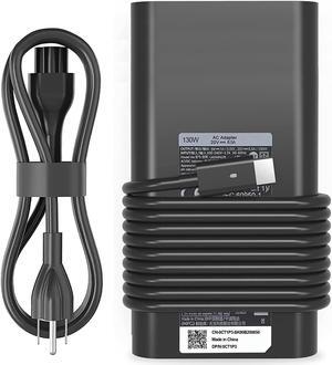 130W USB C Charger Replacement for Dell USB-C Laptop Charger,Dell Precision 5470 5480 5550 5560 5530 5570 5750 5760 3550 3560 3570 3571 3561,Dell XPS 15 9520 9530 XPS 17 9720 9730 Type C AC Adapter