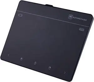 Keymecher Mano 703 Wireless Touchpad with High Precision Haptic Feedback, Bluetooth Trackpad, Multi-Gesture Support for Desktop, Laptop, Notebook - Compatible with Windows 10 & 11, Black