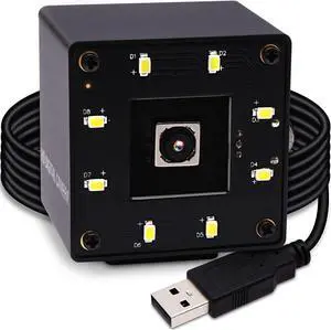 ELP 16mp Day Night USB Camera Auto Focus Webcam for Computer Mini UVC USB2.0 PC Camera IMX298 USB Security Camera 4K Lightburn Camera Industrial CCTV Laser Engraver Web Camera for Laptop Raspberry Pi