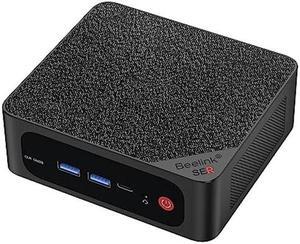 Beelink SER5 Mini PC W11 Pro, AMD Ryzen 7 5850U(8C/16T up to 4.4 GHz),32GB DDR4 500GB NVME SSD Graphics 8 core 2000 MHz WiFi 6/BT5.2/HDMI+Type-C Triple Display Mini Gaming PC Computer - Beelink SER5 Mini PC W11 Pro, AMD Ryzen 7 5850U(8C/16T up to 4.4 GHz),32GB DDR4 500GB NVME SSD Graphics 8 core 2000 MHz WiFi 6/BT5.2/HDMI+Type-C Triple Display Mini Gaming PC Computer -