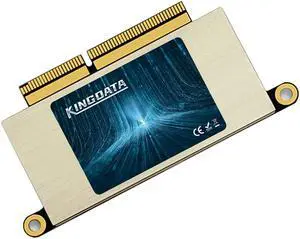 KINGDATA SSD for MacBook 256GB NVMe PCIe Gen3x4 M.2, Internal Solid State Drive Upgrade for MacBook Pro A1708 (2016-2017)