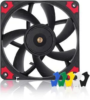 Noctua NF-A12x15 PWM chromax.Black.swap, Premium Quiet Slim Fan, 4-Pin (120x15mm, Black)