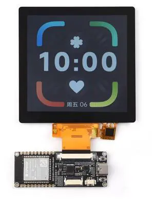 Waveshare ESP32-S3 4inch RGB Touch Display Module onboard ST7701 LCD Chip with RGB LCD Driver Board Based On ESP32-S3-WROOM-1-N8R8 Module,Support WiFi & Bluetooth