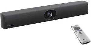 Yealink UVC40 E2 USB Conference Room Camera System Ultra-HD 4K Video Conference Camera 120° Wide-Angle Lens Built-in 8 Microphone Arrays Auto Framing Speaker Tracking and Smart Area Exposure Webcam