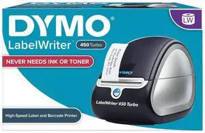 DYMO LabelWriter 450 Turbo Thermal Label Printer (1752265)
