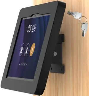 Beelta Tablet Wall Mount Compatible with Microsoft Surface Go 1 2 3 4 Anti Theft with Lock Tiltable Adjustable - BSW101BR