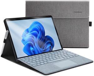 Omnpak Microsoft Surface Pro 8 Case,Multi-Angle Slim Lightweight Protective Cover with Stylus Pen Holder for 2021 Surface pro 8 13 Inch,Compatible with Type Cover Keyboard(Keyboard Not Included)