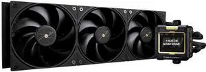 Thermalright FW 360 Black-AIO CPU Liquid Cooler,IPS LCD Screen with 320 * 240 Resolution,for AM4/AM5/Intel LGA1700/1851,2.4 inchMagnet-Absorbent LCD Screen for Images -Black