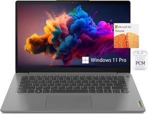 Lenovo Ideapad 3 14 Inch FHD Business Laptop Computer, AMD Ryzen 7, 36GB RAM, Windows 11 Pro, 1TB SSD, Webcam, USB-C, HDMI, Sand