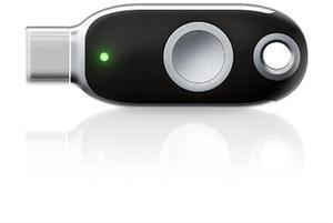 FEITIAN ePass K40 Plus - USB Security Key - Two Factor Authenticator - USB-C with NFC, FIDO U2F + FIDO2, PIV - Help Prevent Account Takeovers with Multi-Factor Authentication