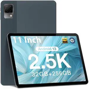 DOOGEE 11 Inch Tablet T30 Ultra, Helio G99 Octa Core, 32GB RAM + 256GB ROM Expand 2TB, 8580mAh Battery,16MP + 8MP Camera, Hi-Res & TUV Certification Android Pad (Gray)