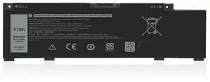7xinbox 11.4V 51Wh 266J9 M4GWP 0M4GWP Replacement Laptop Battery for DELL G3 3790 3590 3779, G5 5500 5587,G7 7590 7790 15PR-1545W 1548BR 1645W 1648BR 1742BR 1742W 1748BR