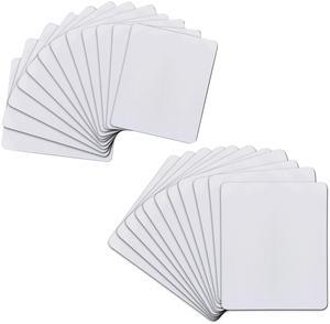 A-SUB Sublimation Mouse Pad Blanks 0.2mm 12 pcs and Sublimation Mouse Pads 0.3mm 11pcs for Sublimation Transfer Heat Press Printing Crafts Bundle