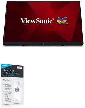 BoxWave Screen Protector Compatible with Viewsonic TD2230 (22") - ClearTouch Crystal (2-Pack), HD Film Skin - Shields from Scratches for Viewsonic TD2230 (22")