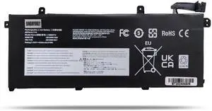L18M3P73 Battery Replacement for Lenovo ThinkPad T490 T495 P43S P14s Gen 1st T14 Gen 1st Series Laptop SB10K97646 02DL008 L18M4P73 L18L3P73 L18C3P71 L18M4P74 L18M3P74 L18C3P72 51Wh 4345mAh