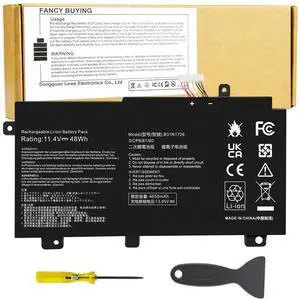 B31N1726 Laptop Battery for Asus FX80 FX80G FX80GD FX80GE FX80GM FX86 FX86FE FX86FM TUF FX504 FX504GE FX504GM FX505 FX505DT FX505DY FX505GE FX505GD FX505GM FA506IU A17 FA706II B31BNEH B31BN91 A41LK9H