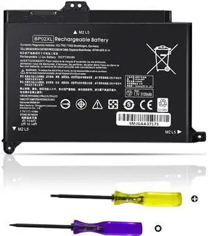 New Replacement BPO2XL BP02XL 849909-850 rechargeable Battery for HP Notebook PC 15-au 15-AW Series 15-AU063NR 15-AU057CL 15-AU023CL 15-AU123CL 15-AW053NR 15-AU062NR 15-AU020WM HSTNN-LB7H 849569-421
