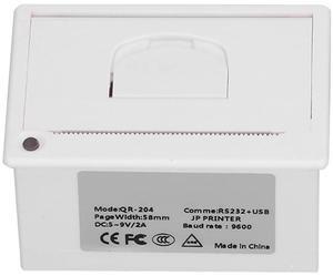 58mm Embedded Thermal Printer with RS232 and USB Interface Line Type Printing Machine for Label Shipping Receipt