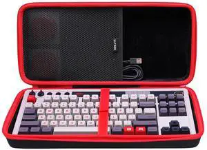 LTGEM Case Compatible with 8Bitdo Retro Mechanical Keyboard(Inside: 15.3"x6.7"x1.3"), Case Only