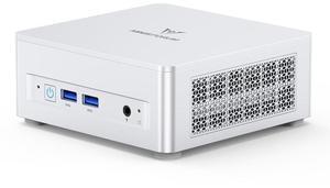 MINISFORUM UM870 Slim Mini PC AMD Ryzen 7 8745H(8C/16T), Mini Desktop Computer 32GB DDR5 RAM 1TB SSD, USB4/HDMI/DP 8K@60Hz Output, 2.5G LAN Port, 4xUSB Ports, WiFi 6E, BT5.3, AMD Radeon 780M Graphics