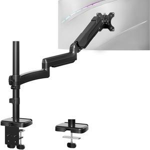MOUNT PRO Single Long Monitor Arm, 13 to 32 inch Computer Monitor Desk Mount, Extra Long Adjustable Monitor Stand, Tall Monitor Mount with Tilt, Swivel, Rotation, Hold up to 19.8lbs, VESA 75/100mm