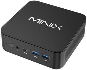 MINIX NGC-NR660 Mini PC, AMD Ryzen 5 6600H, 16GB DDR5, 512GB PCIe 3.0 SSD, Compact Windows 11 Pro Micro Desktop Computer, Dual 2.5G LAN,Triple 4K Display, USB-C 4.0, WiFi 6E for Home/Office/Gaming