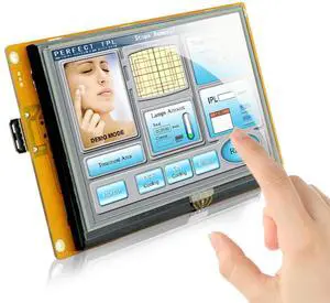 7 Inch HMI TFT LCD Display 800x480 TFT LCD Screen with 128M Flash Memory 1GHz CPU for Arduino UNO R3/Mega2560 STM32/ARM/PIC Any MCU