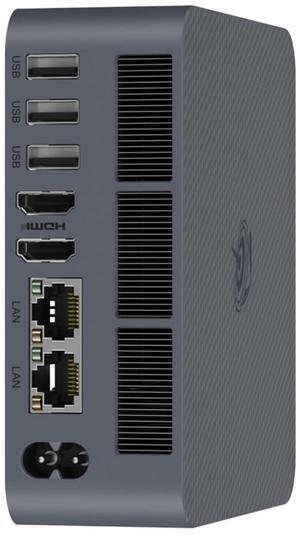 Beelink EQR Mini PC 8Core AMD Ryzen 7 5825U 32GB DDR4 500GB NVMe M.2 SSD Dual Display 4K@60Hz Output, Dual HDMI Wi-Fi 6,RJ45,W-11 Mini Computer