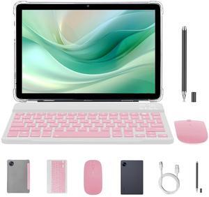 Android Tablet with Keyboard,10.95 Inch Android 14 Tablet PC,16GB RAM+256GB ROM,1TB Expandable,8000mAh,1920*1200 5MP+13MP Dual Camera GPS/BT/WiFi,Fast Charging ,4G Network Tablet with SIM Card Slot