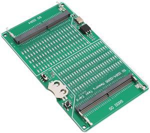 DDR4 DDR5 2 in 1 Memory Test Card with LED Indicator, EasytoUse Memory Slot Tester for Laptop, for Computer Enthusiasts and Technicians