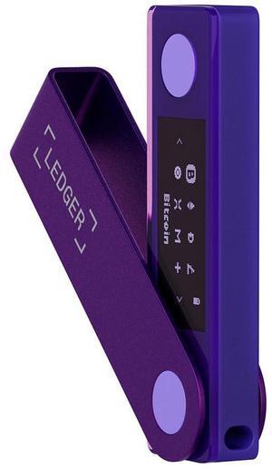 Ledger Nano X (Amethyst Purple) - Secure and Manage Your Crypto & NFTs on-The-go with Our Bluetooth(r)-Enabled Hardware Wallet