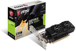 MSI Low Profile Compatible Graphics Cards GeForce GTX 1050 Ti 4GT LP