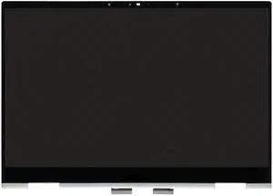 LCDOLED Replacement for HP ENVY x360 13-bf 13-bf0013dx 13-bf0023dx 13-bf0747nr 13-bf0xxx 13t-bf0xx 13.3 inches 1920x1200 IPS LCD Display Touch Screen Digitizer Assembly with Bezel 30Pin Natural Silver