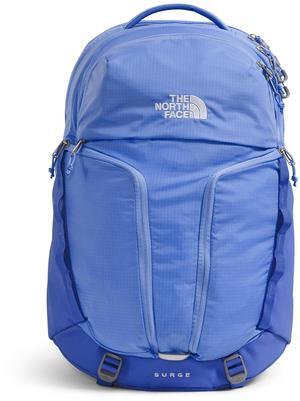 THE NORTH FACE Women's Surge Commuter Laptop Backpack - PFAS Free, Virtual Blue/Indigo Plum, One Size