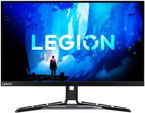 Lenovo Legion Gaming Monitor - 27"" QHD (2560x1440) IPS - Up to 180Hz - 0.5ms Response Time - 99% sRGB - 1.07 Billion Color - DisplayHDR 400 - AMD FreeSync Premium - Low Blue Light, Black