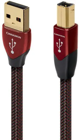 AudioQuest 5 m Cinnamon USB-A > B High-Definition Audio Cable