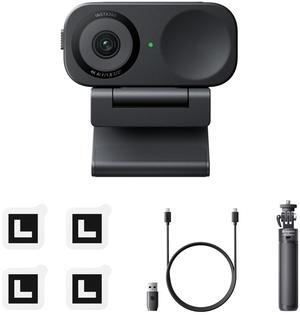 Insta360 Link 2C Tripod Bundle - 4K Webcam for PC/Mac, 1/2" Sensor, Auto Framing, HDR, AI Noise-Canceling Mic, Gesture Control for Streaming, Video Calls, Gaming, Works with Zoom, Teams, Twitch & More Insta360 Link 2C Tripod Bundle - 4K Webcam for PC/Mac, 1/2" Sensor, Auto Framing, HDR, AI Noise-Canceling Mic, Gesture Control for Streaming, Video Calls, Gaming, Works with Zoom, Teams, Twitch & More