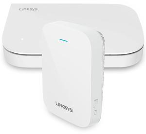 Linksys Router & WiFi Extender Combo,Includes WiFi 6 Router and WiFi Range Extender for Superior Coverage, Ideal for WiFi Extender Signal Booster and Internet Router for Reliable Internet Performance