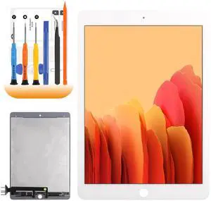 for iPad Pro 9.7 2016 Screen Replacement iPad Pro 9.7 A1673 LCD Display A1675 A1674 LCD Replacement Touch Screen Digitizer Repair Parts (White)