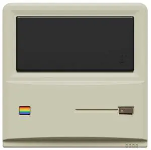 AYANEO AM01 Retro Mini PC, AMD Ryzen 7 5825U, 32GB DDR4, 512GB SSD, Windows 11, Retro Design, 4K Output, WiFi 6, Dual HDMI/DP, Compact Mini Computer for Gaming & Office